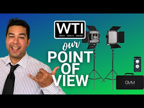 GVM LED Video Lighting Kits - WTI product video review