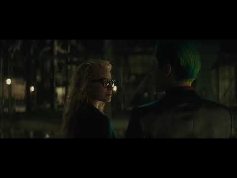 Escuadrón Suicida Escena Morirías Por Mi Harley Quinn & Joker