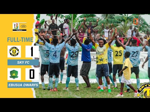 SKYY FC 1 vs 0 EBUSUA DWARFS MTN FA CUP Highlights