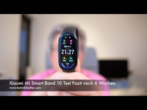 Xiaomi Mi Smart Band 10 review conclusion after 6 weeks