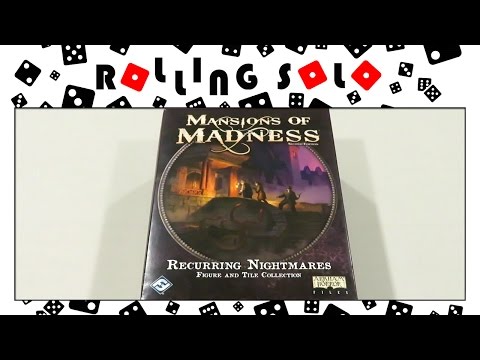 Mansions of Madness Recurring Nightmares Unboxing