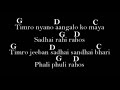 Aaudai jadai !! guitar chords and lyrics!!