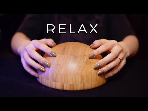 ASMR Relaxing Natural Triggers | Wood, Bamboo and Straw (No Talking)