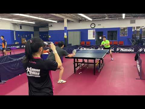Jeff Yamada training with US National Champion Timothy Wang at the Samson Dubina TT Academy