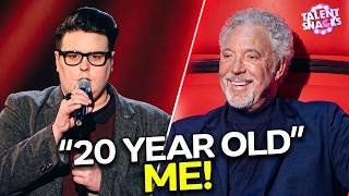 Tom Jones Heard His Own Voice Coming Back At Him From A 20 Year Old | The Voice