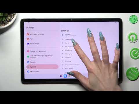 How to Switch On / Off Automatic Text Correction in Lenovo Tab P11 Gen 2 - Manage Auto-Correction