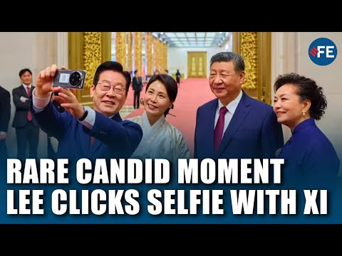 Happy Moments as South Korea’s President Lee Takes Selfie With China’s Xi Jinping