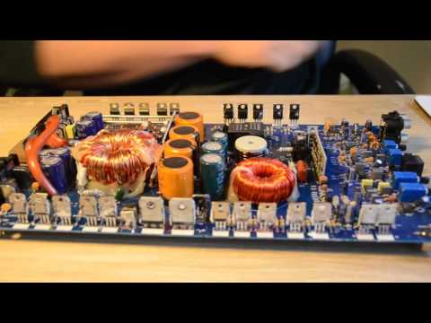 How to repair a blown amp- Hifonics 1500D