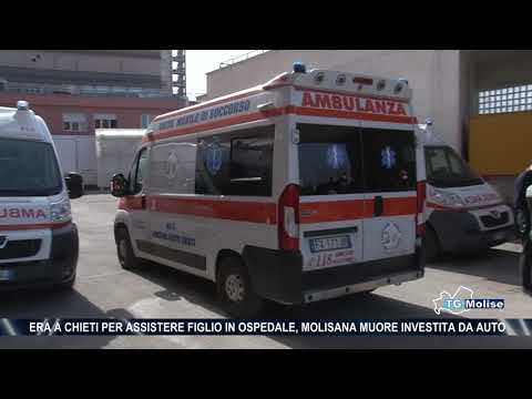 Era a Chieti per assistere figlio in ospedale, molisana muore investita da auto