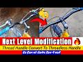 NEXT LEVEL MODIFICATION NORMAL CYCLE THREAD HANDLE CONVERT TO THREADLESS HANDLE ORIGINAL VIDEO ️