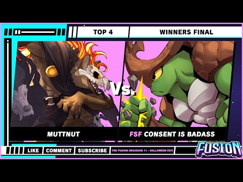 Fusion Arcadian 11 - Top 4 - Winners Final - MuttNut (Forsburn) VS Consent is Badass (Kragg)
