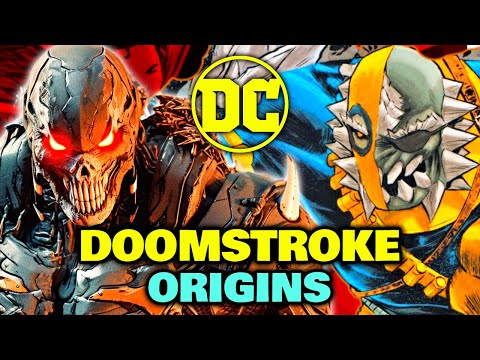 Doomstroke Origins - Monstrous Fusion Of Doomsday And Deathstroke Into A Single Behemoth Being!