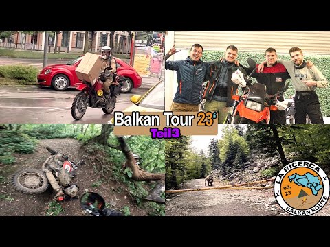Balkan Tour 2023 | Part 3 | The young heroes in motorcycle trousers on their large adventure tour...