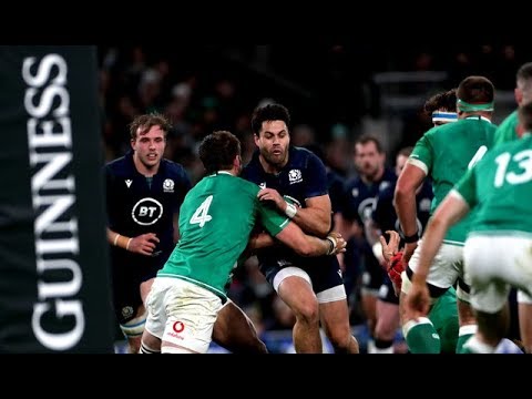 Incredible defence from Ireland to keep Scotland out on the line | Guinness Six Nations