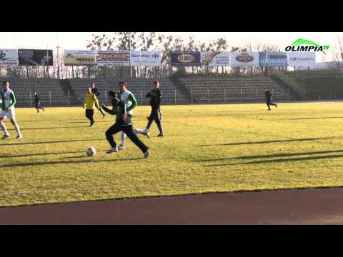 Olimpia Grudziądz - sparing z udziałem testowanych zawodników. 29.11.2011