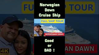 Norwegian Cruise Line: NCL Dawn Full Cruise Ship Tour!