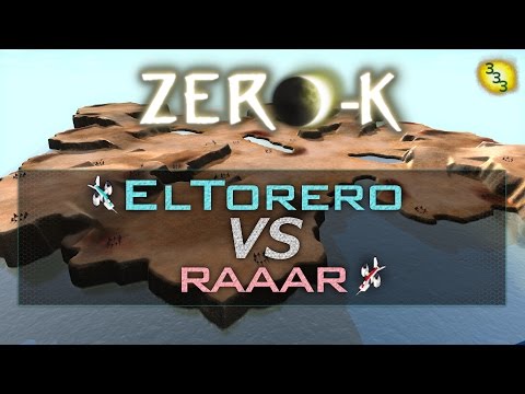 2016/05/03 #1: ElTorero(Gs) vs raaar(Gs) on Akilon Wastelands - Zero-K