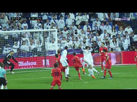 C. Ronaldo's second goal vs. Real Sociedad (4-0)