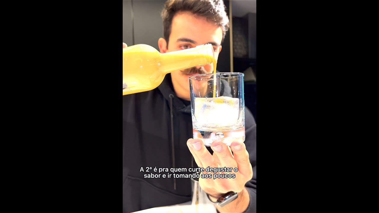 A MELHOR INVENÇÃO DA HISTÓRIA - Drinks com Don Luiz, bebida alcoólica de DOCE DE LEITE