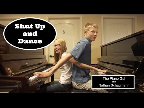 Walk The Moon - Shut Up and Dance - The Piano Gal | Sara Arkell & Nathan Schaumann