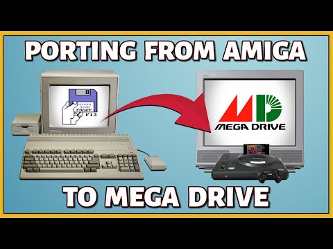 Porting From AMIGA to MEGA DRIVE - with Stoo Cambridge