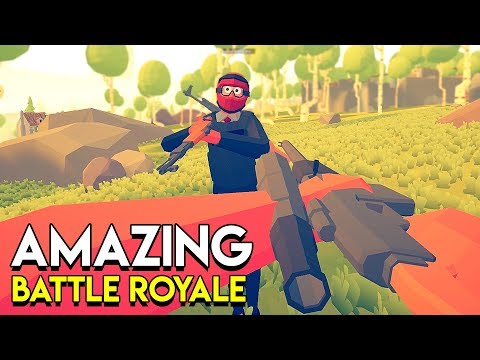 AMAZING BATTLE ROYALE - Totally Accurate Battlegrounds Gameplay (TABG)