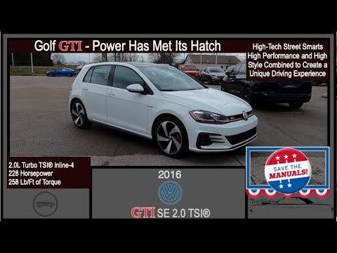 2020 Volkswagen Golf GTI SE 2 0 TSI | In Depth Review | Save the Manuals | Power Has Met Its Hatch