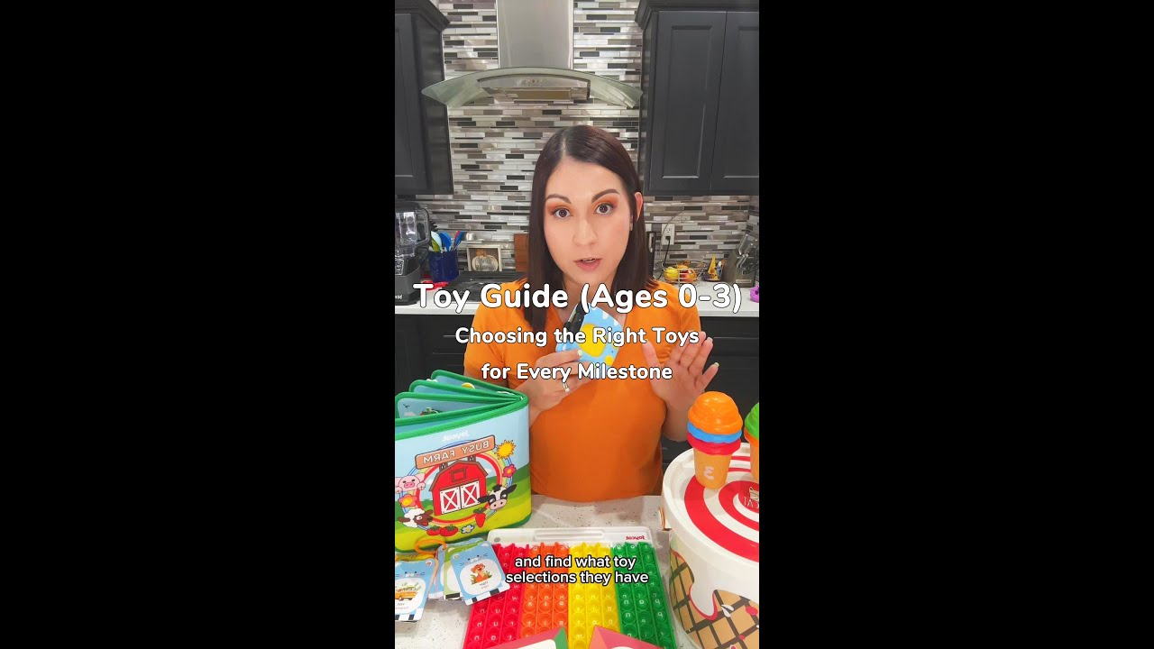 Choosing the Best Developmentally Beneficial Toys for 0-3 Ages Toddlers: A Parent's Guide✨