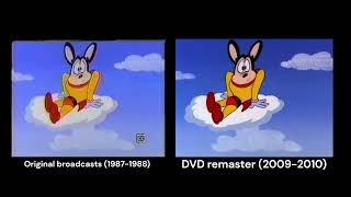 Mighty Mouse: The New Adventures - Intro comparison (TV vs. DVD)