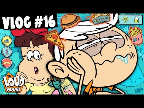 Lincoln Eats Way Too Much!! Lincoln & Ronnie Anne's Vlog #16 | The Loud House
