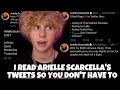 ARIELLE SCARCELLA S WORST TWEETS NOAHFINNCE