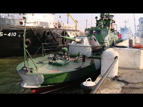 Боевые корабли Каспийской флотилии прошли через Волго-Донской судоходный канал