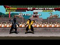 Mortal Kombat 1 SNES Evil Noob Saibot Gameplay