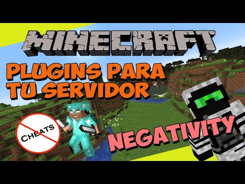 PLUGINS para tu SERVIDOR de Minecraft - NEGATIVITY (AntiCheat)