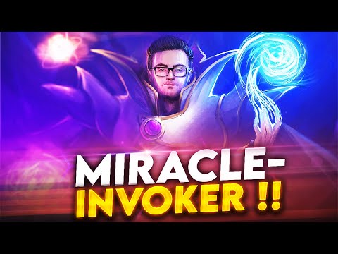 Miracle INVOKER with one of his BEST Games EVER played - Super EPIC 200 IQ Outplays Dota 2