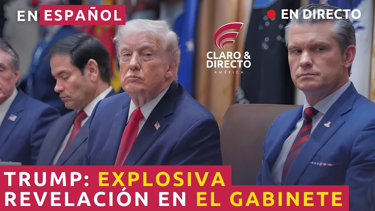 CLARO Y DIRECTO GABIENTE DE TRUMP EN LLAMAS