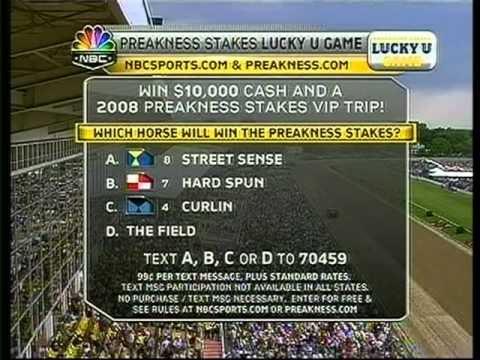 Curlin - 2007 Preakness Stakes - NBC (Full Broadcast)