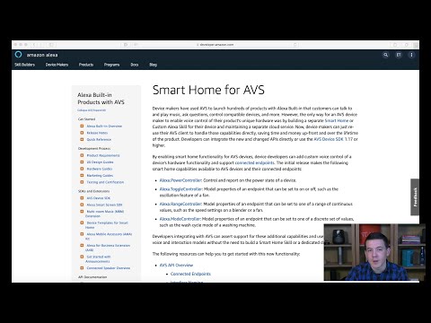Enabling voice control of smart home functionality on...