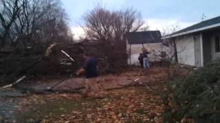 preview picture of video 'caledonia tornado 11/22/10'