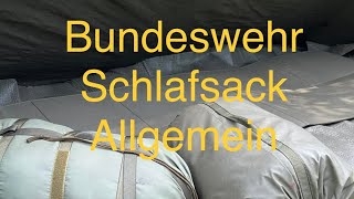 Bundeswehr Schlafsack Allgemein  / Mumie - Allgemein 2 / Carinthia Defence 4  Teil 1
