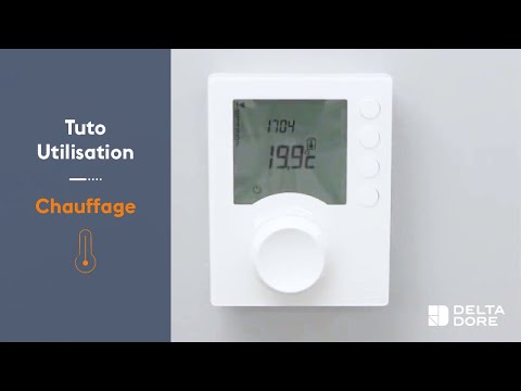 Utilisation Chauffage | Programmer un thermostat Tybox 6 consignes Delta Dore