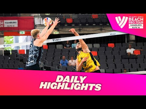 Daily Highlights Men's - Day 1 | Highlights Hamburg 2023 #BeachProTour