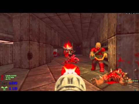 [Doom 2] Back to Saturn X E2: Tower in the Fountain of Sparks, map 1