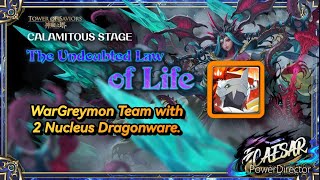 [Tower of Saviors /神魔之塔］The Undoubted Law of Life Calamitous Stage by WarGreymon Team.