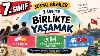 7. Sınıf Sosyal Bilgiler 1. Ünite Konu Anlatımı