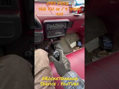 New project 1987 F250 / 460 cu in / 4 speed manual transmission and 4 wheel drive