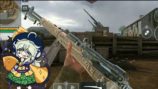 World War 2 Battle Combat Supreme Assault rifle M1 Garand Elite MAX damage + Full Gadget Gameplay