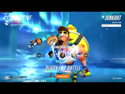WHAT THE #1 JUNKRAT LOOKS LIKE - AQUAMARINE! OVERWATCH 2 SEASON 3 TOP 500