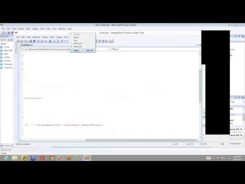 SSIS Training Part 7
