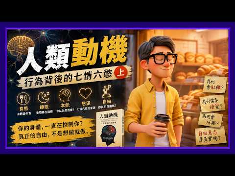《人類動機-行爲背後的七情六慾》The Psychobiology of Human Motivation丨Hugh Wagner丨陳老C丨廣東話丨Ep1599
